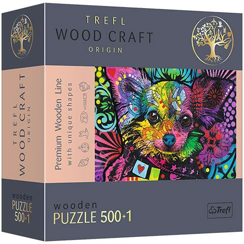 Trefl 20160 puzzle Konturna zagonetka 500 kom Životinje