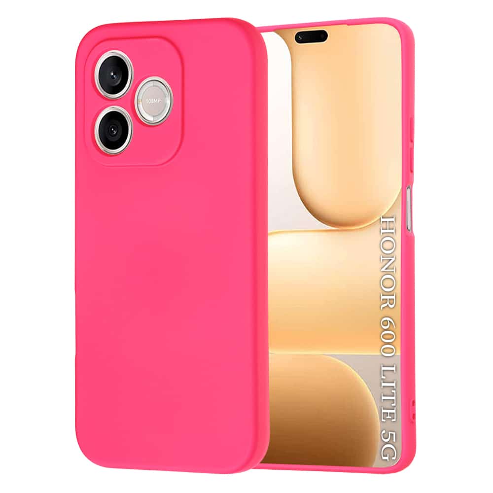 Techsuit SoftFlex silikonska maska za Honor 600 Lite - Hot Pink