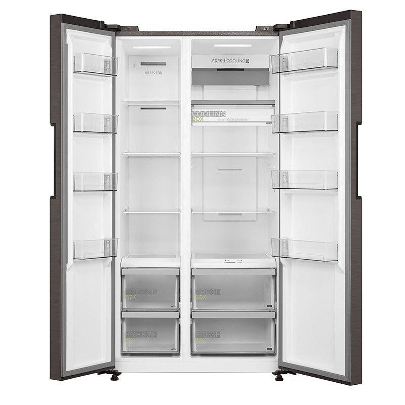 Midea MDRS723MYF28 Jazz Black kombinirani hladnjak SBS (Izložbeni primjerak)