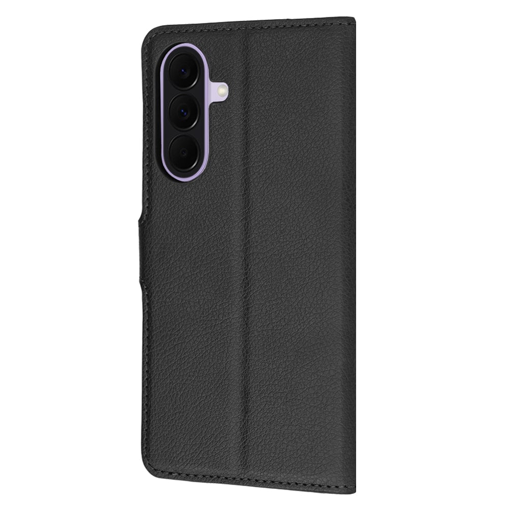 Techsuit Leather Folio preklopna maska za Samsung Galaxy A27 5G – crna