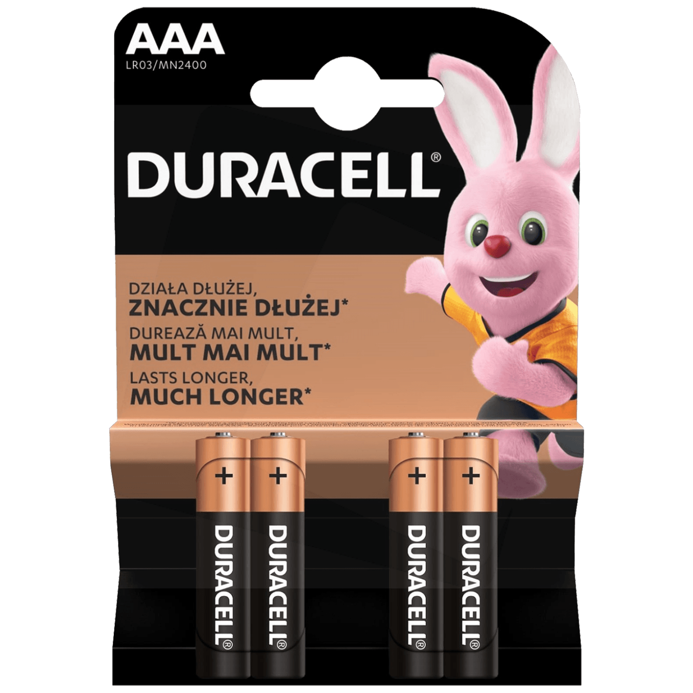 Duracell Baterija alkalna, AA, 1,5 V, blister 4 kom. - Mignon AA B4