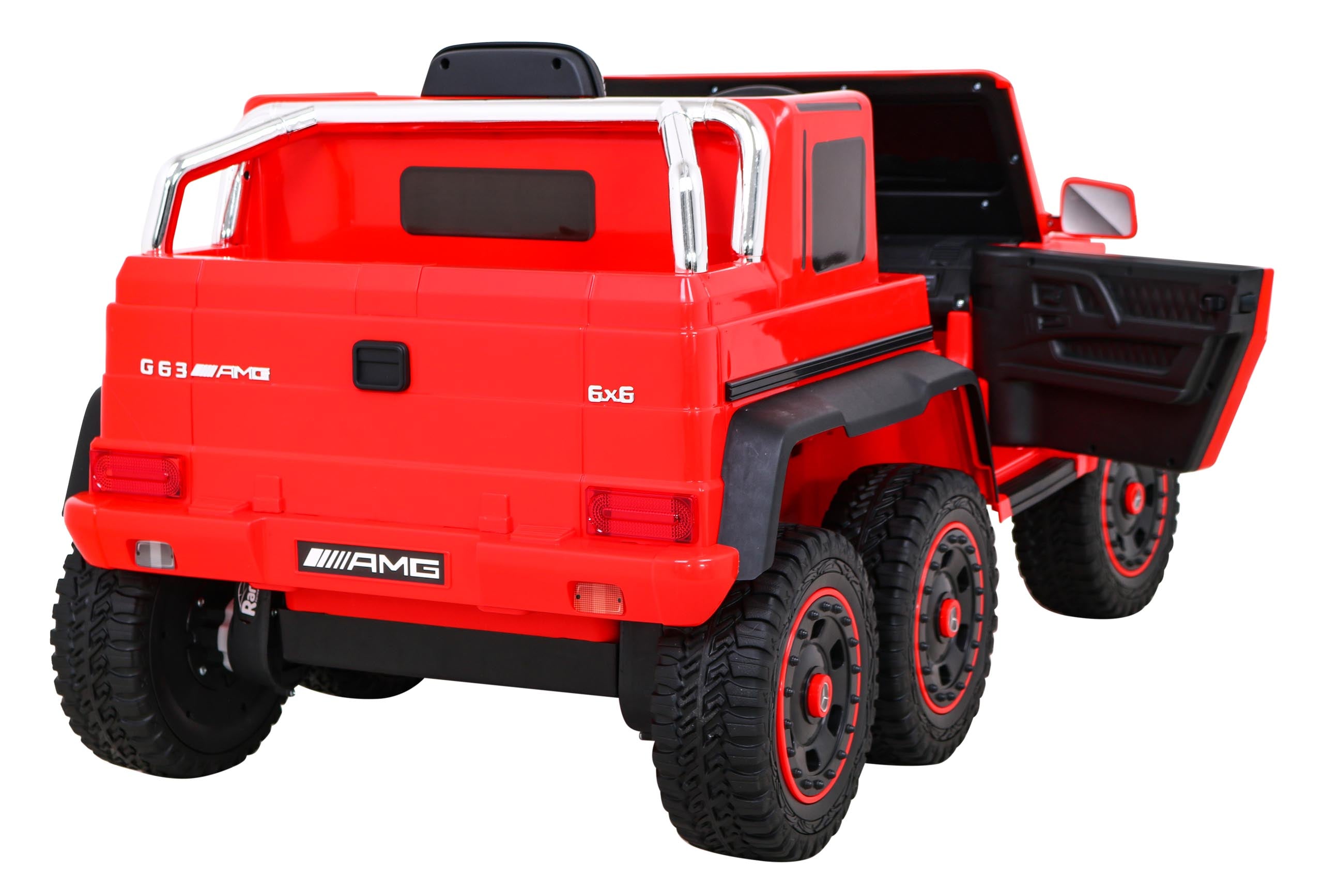 Licencirani auto na akumultor Mercedes G63 6x6 AMG - crveni