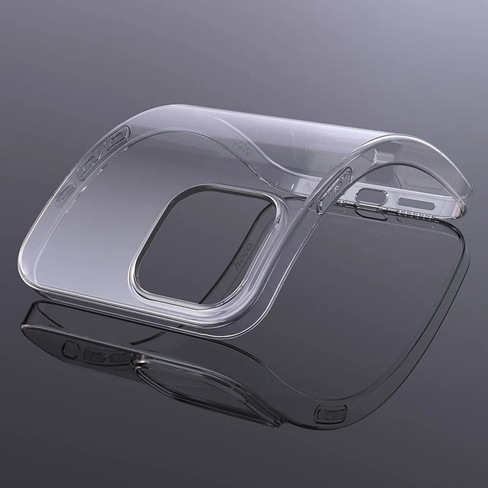 HOCO Light serija TPU maska za IPHONE 15 PRO prozirna