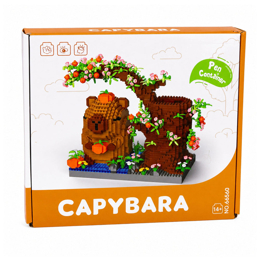 Capybara Building Blocks Tree Pen Organizer 1800 pcs.