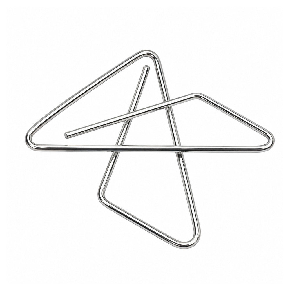 Metal Butterfly Cross Clips for Office Documents 28 mm 50 pcs.