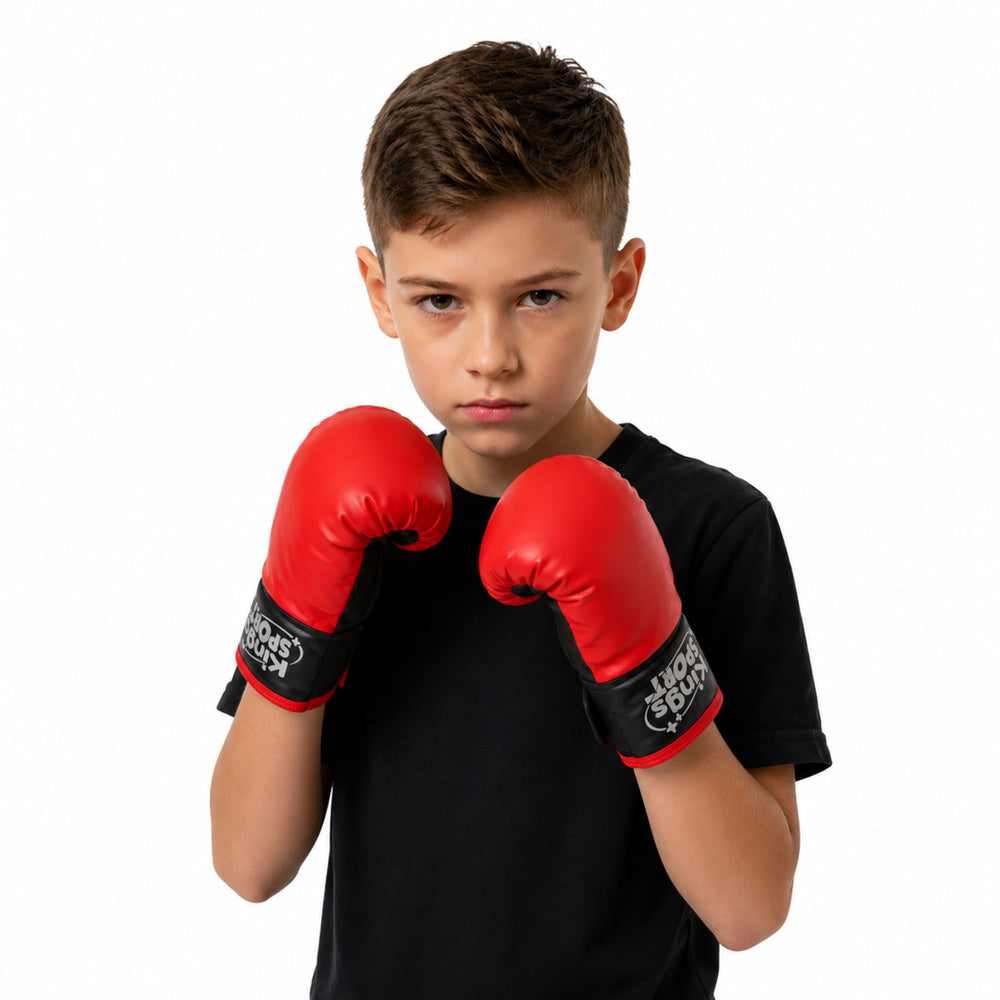 Children's Punching Bag Exercise Set MUAY THAI Gloves 65x22cm L