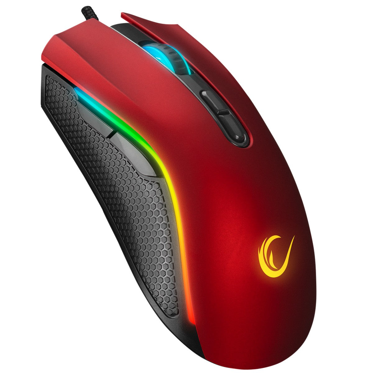 Rampage SMX-R44 Red 6400dpi RGB Illuminated  Gaming Mouse With Macro Pro