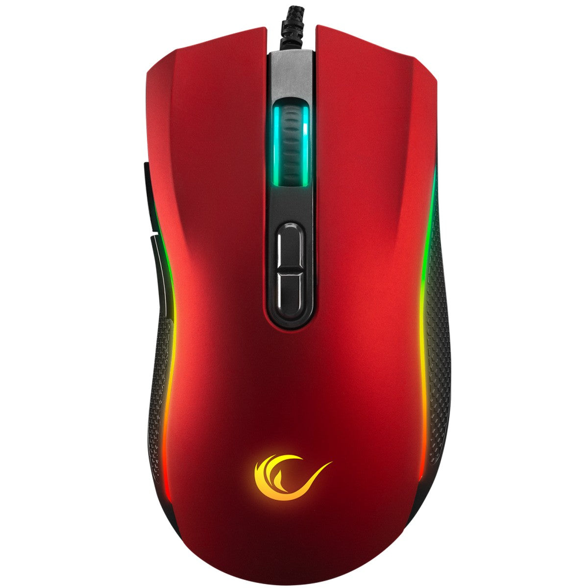Rampage SMX-R44 Red 6400dpi RGB Illuminated  Gaming Mouse With Macro Pro