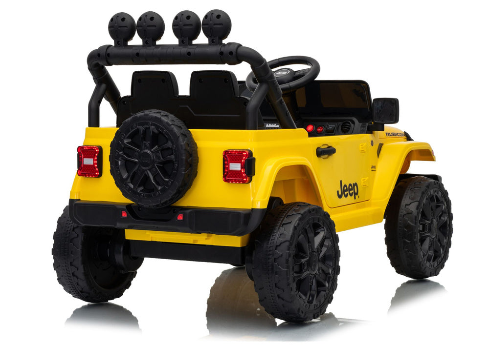 Jeep Rubicon DK-JWR558 24V Yellow Battery-Powered Vehicle