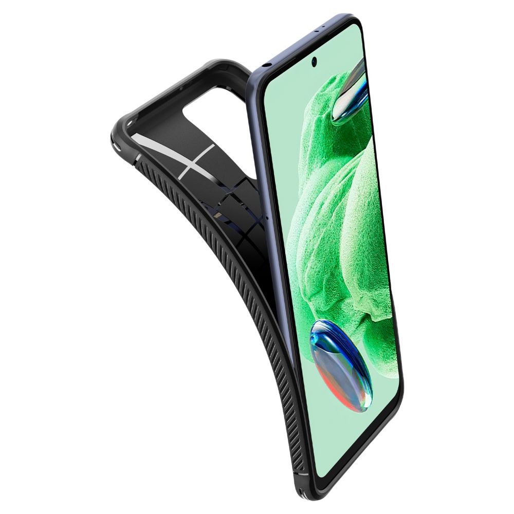 Spigen - Rugged Armor za Xiaomi Redmi Note 12 5G / Poco X5 - crna