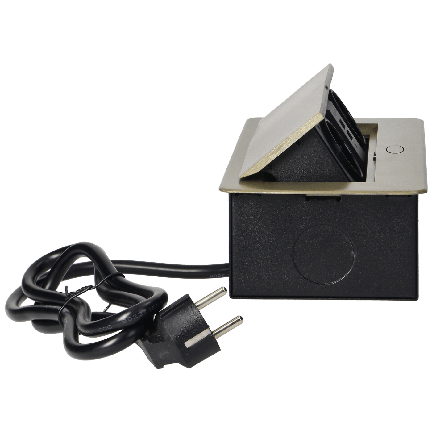 Orno Produžni kabel sa 2 x Schuko utičnice + 2 x USB, ugradbena - OR-AE-13126(GS)/G