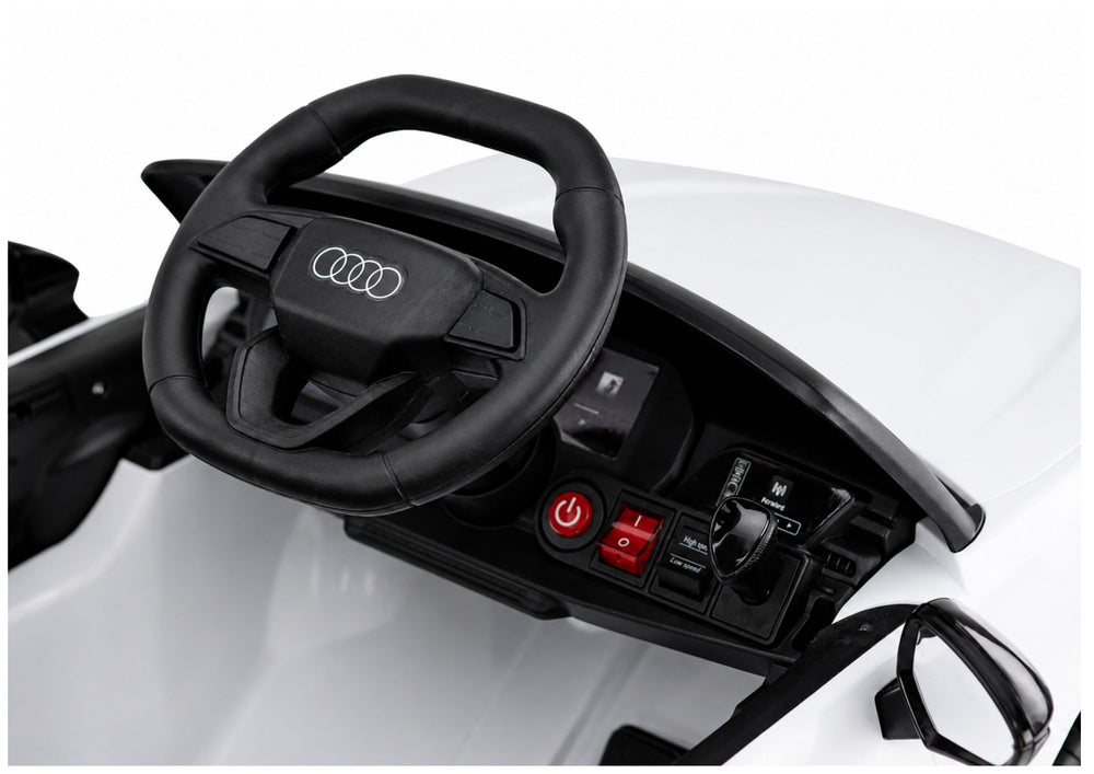 Audi A5L HL788 White Battery-Powered Vehicle