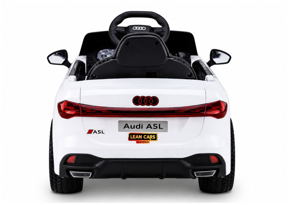 Audi A5L HL788 White Battery-Powered Vehicle