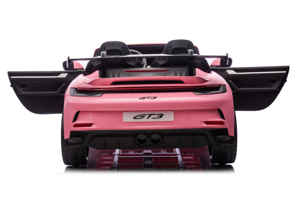 DK-P911 Porsche GT3 24V Pink Battery-Operated Ride-On Car