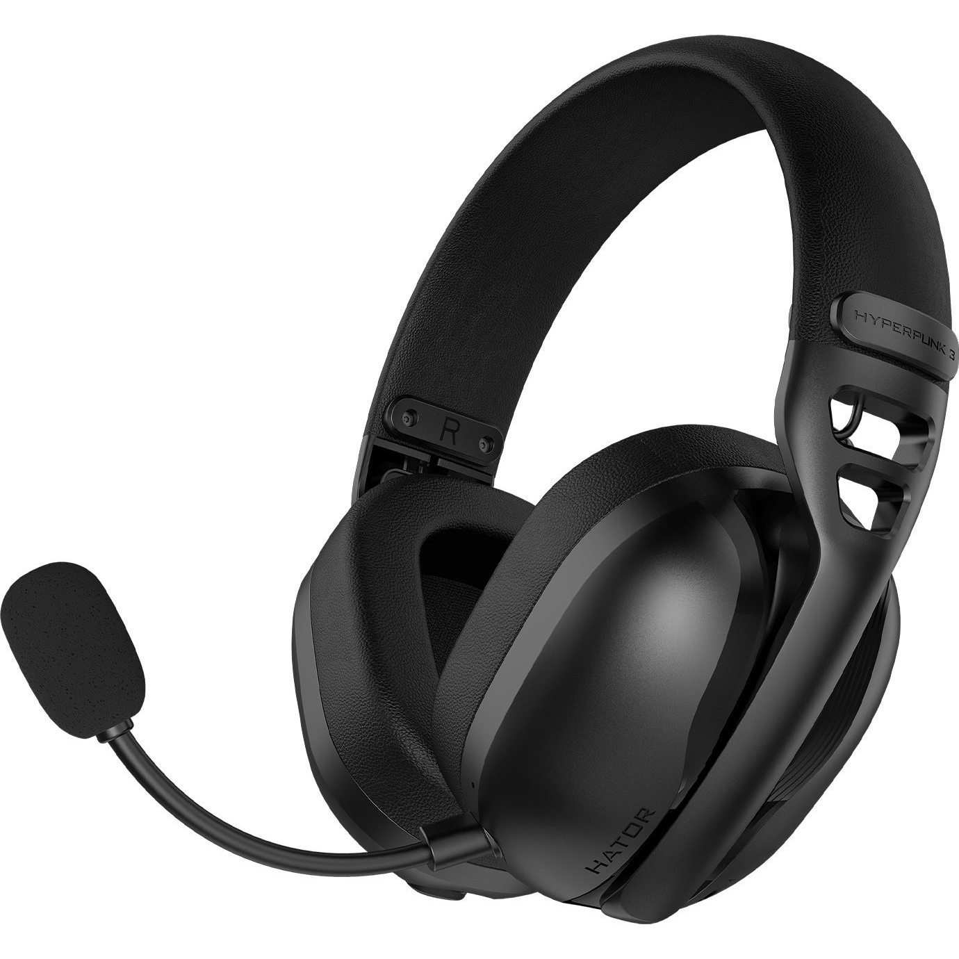 HATOR Hyperpunk 3 Wireless Slušalice Žičano i bežično Obruč za glavu Igranje USB Type-C / USB Type-A Bluetooth Crno