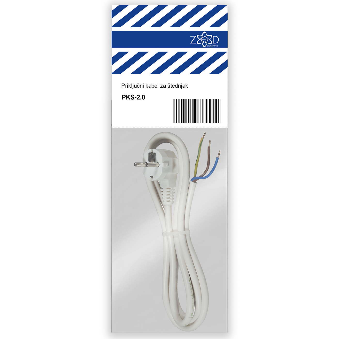 ZED electronic Priključni kabel za štednjak 2 metra - PKS-2.0