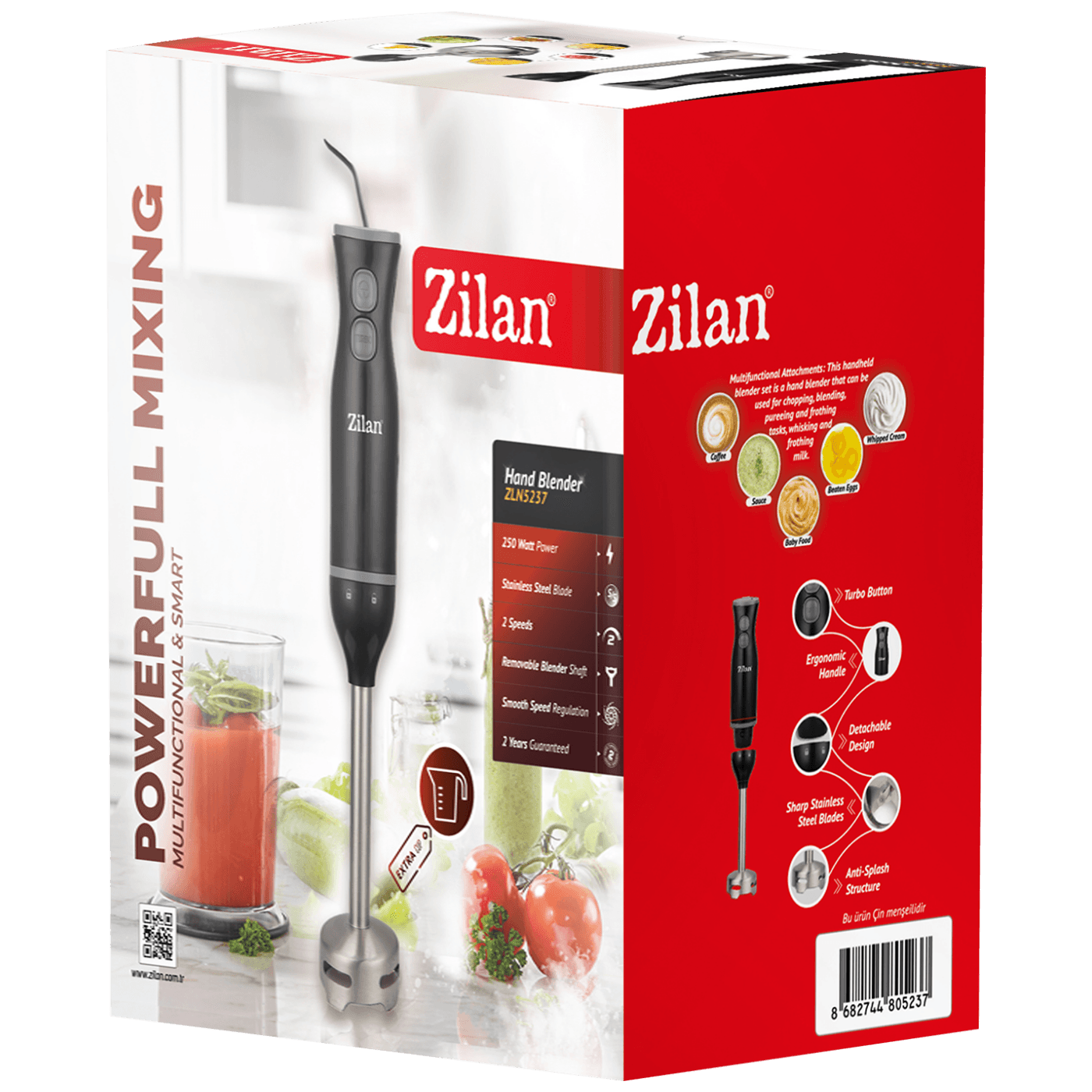 Zilan Štapni mikser, 250 W, 2 brzine - ZLN5220