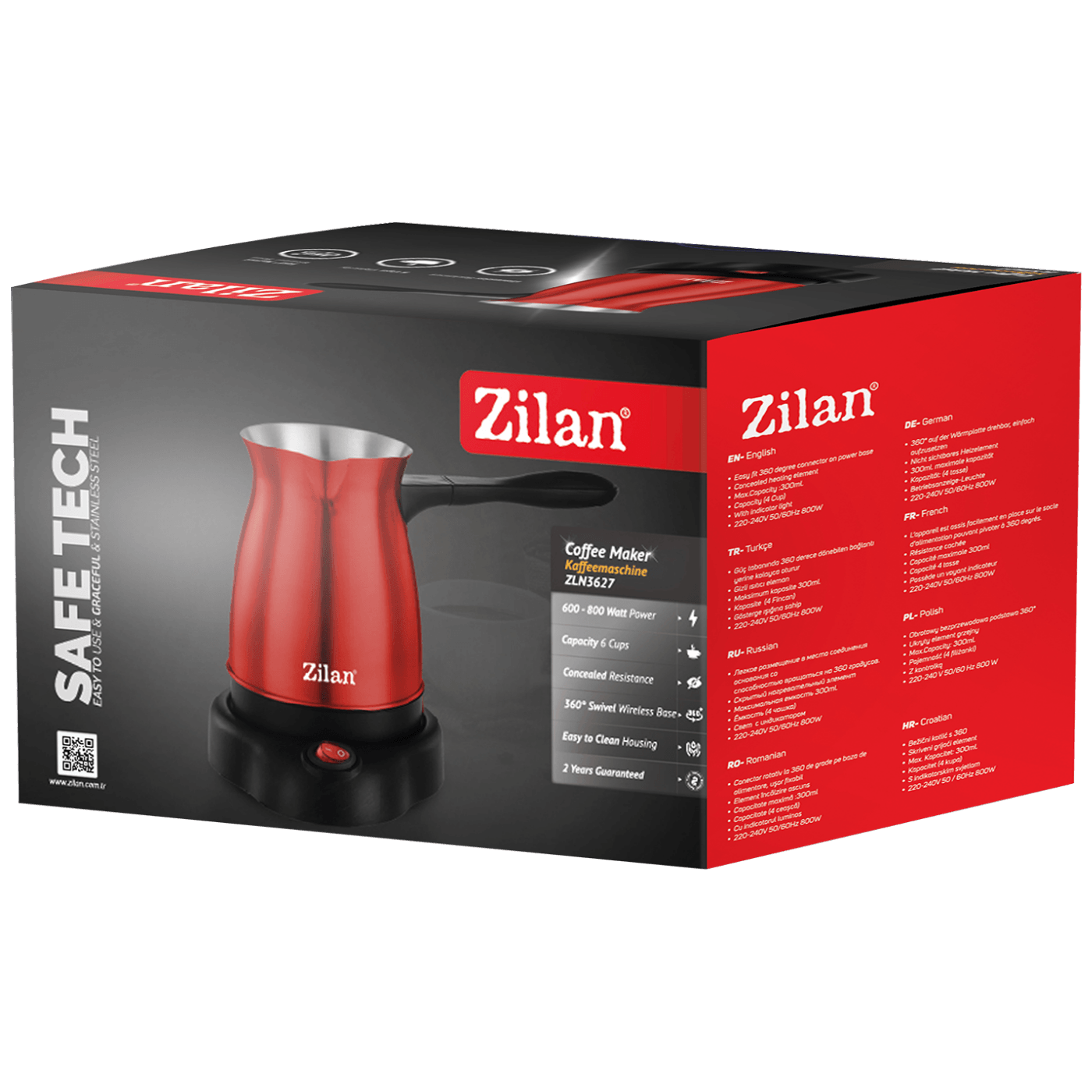 Zilan Kuhalo za kavu, 800W - ZLN3627