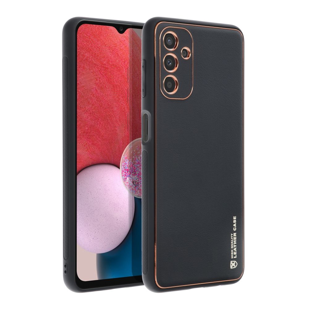KOŽNA maska za SAMSUNG Galaxy A13 5G / A04S crna