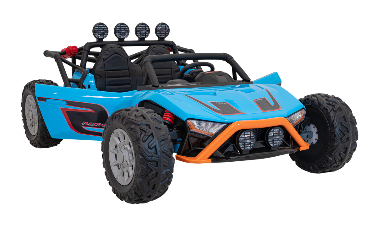 Buggy na akumulator Racing 5 - dvosjed - plavi