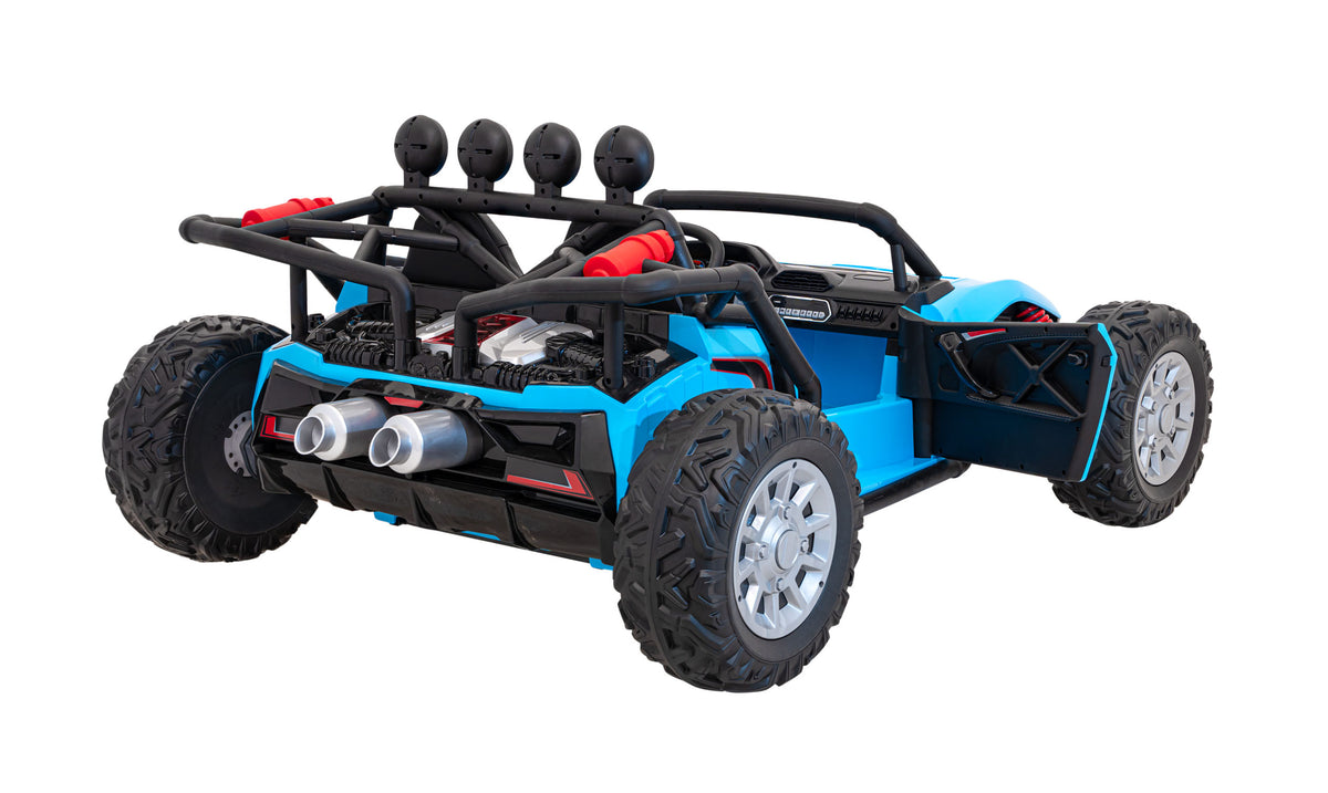 Buggy na akumulator Racing 5 - dvosjed - plavi