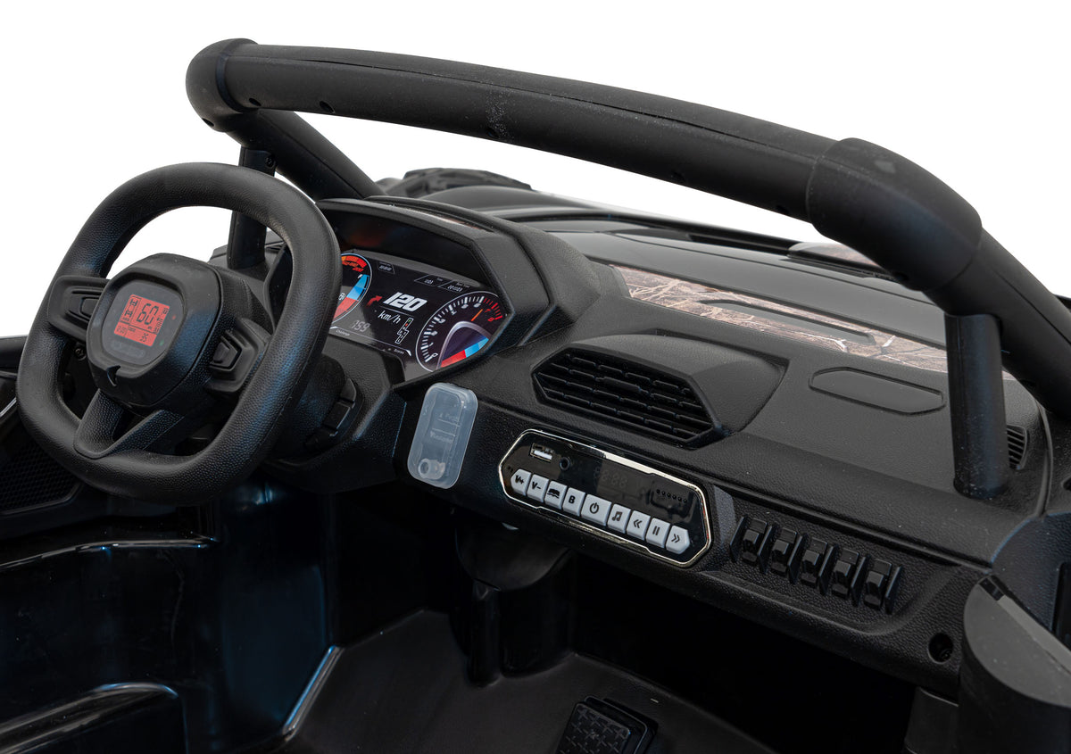 Buggy na akumulator Racing 5 - dvosjed - crni