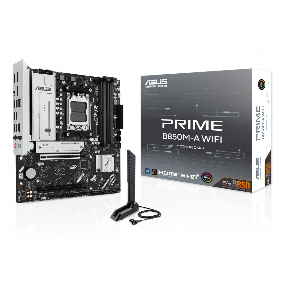 ASUS PRIME B850M-A WIFI AMD B850 Utor AM5 Mikro ATX