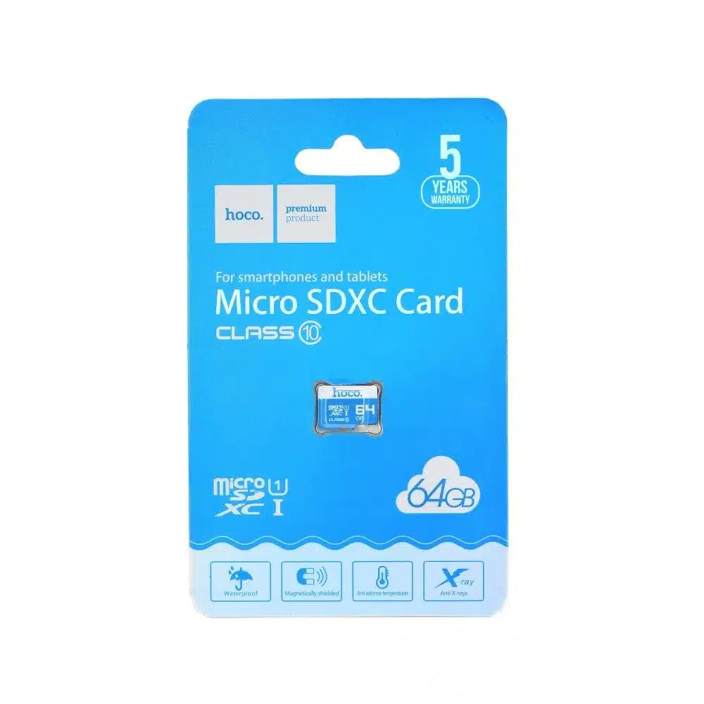 HOCO microSD TF memorija velike brzine 64GB Class 10 memorijska kartica