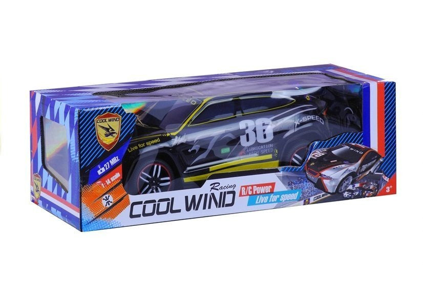 Auto na daljinsko upravljanje Sports - Crni