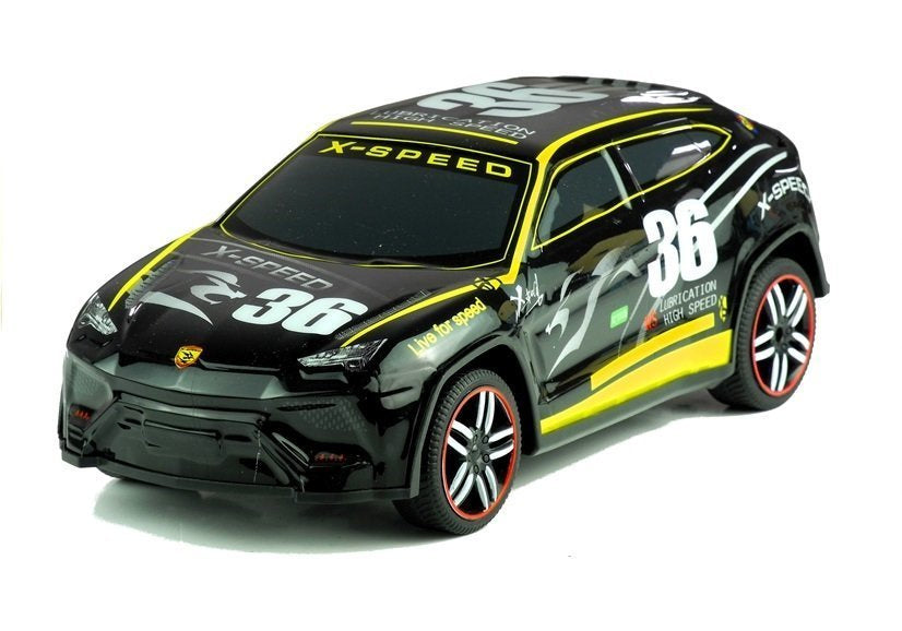 Auto na daljinsko upravljanje Sports - Crni