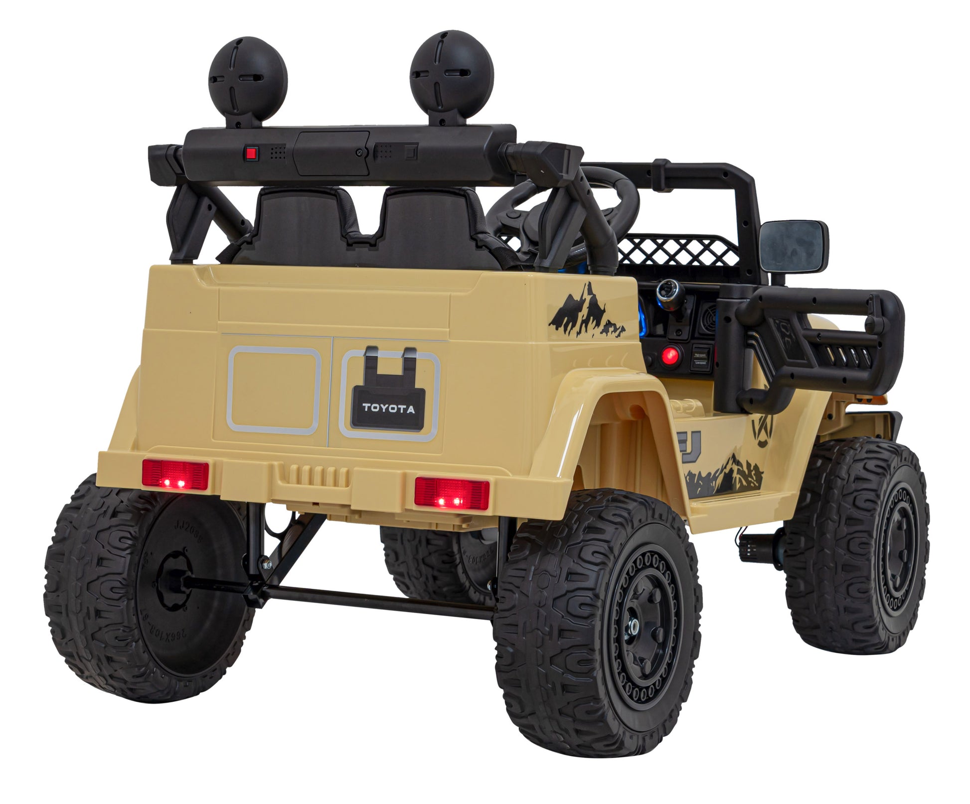 Licencirani auto na akumulator Toyota FJ Cruiser 4x4 - bež