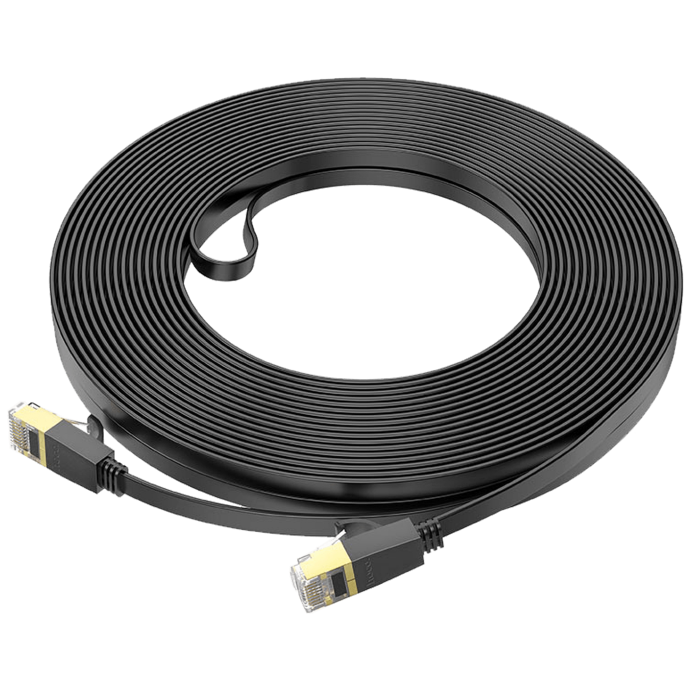 hoco. Mrežni kabl, CAT6, Gigabit Ethernet, flat, 1 met., crna - US07 General, 1 met.