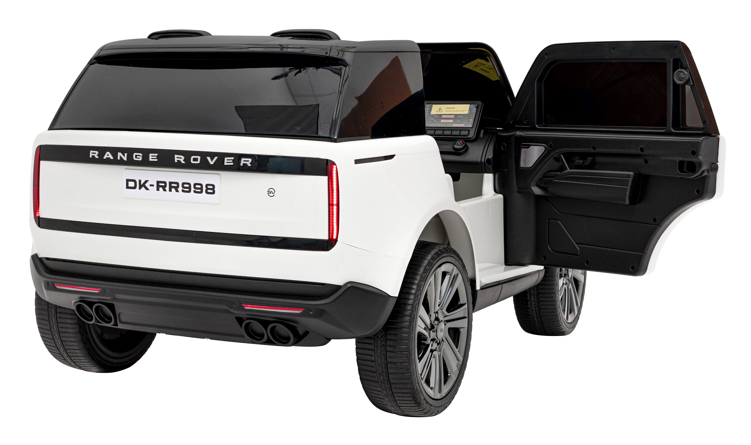 Licencirani auto na akumulator Range Rover SUV Lift - DVOSJED - bijeli