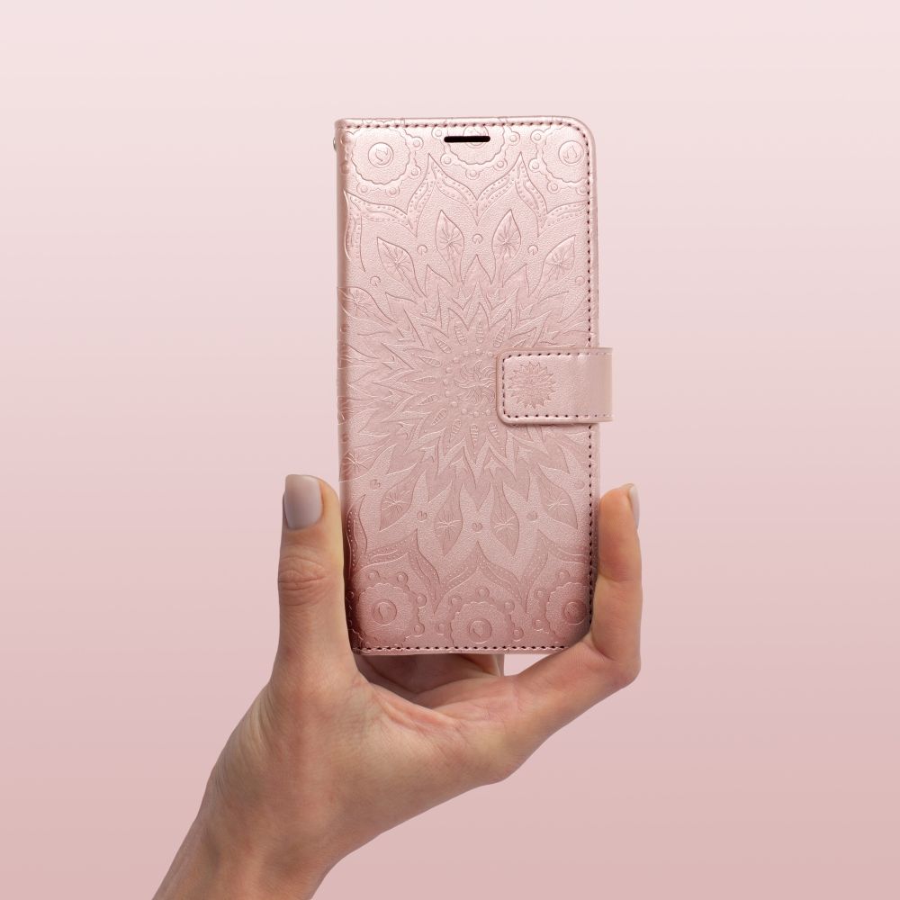 Forcell MEZZO Book case za SAMSUNG GALAXY A13 5G / A04S mandala rose gold