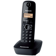 Panasonic Telefon bežični, LED display, crna boja - KX-TG1611FXH