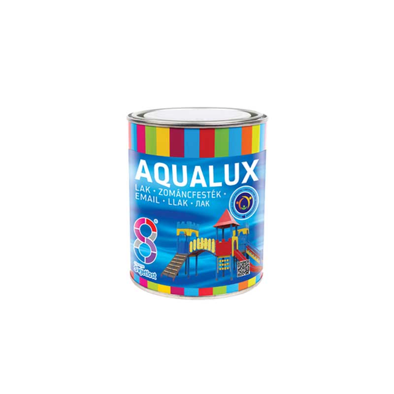 Boja Lak Aqualux Bijela 0.75 L za drvo