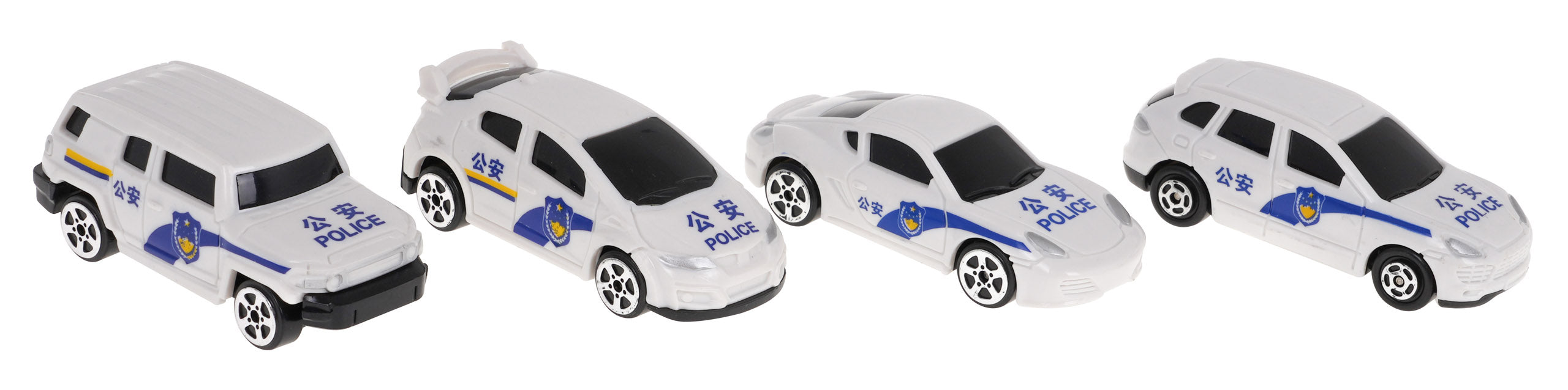 Dječja guralica Ride 2in1 Police - plava