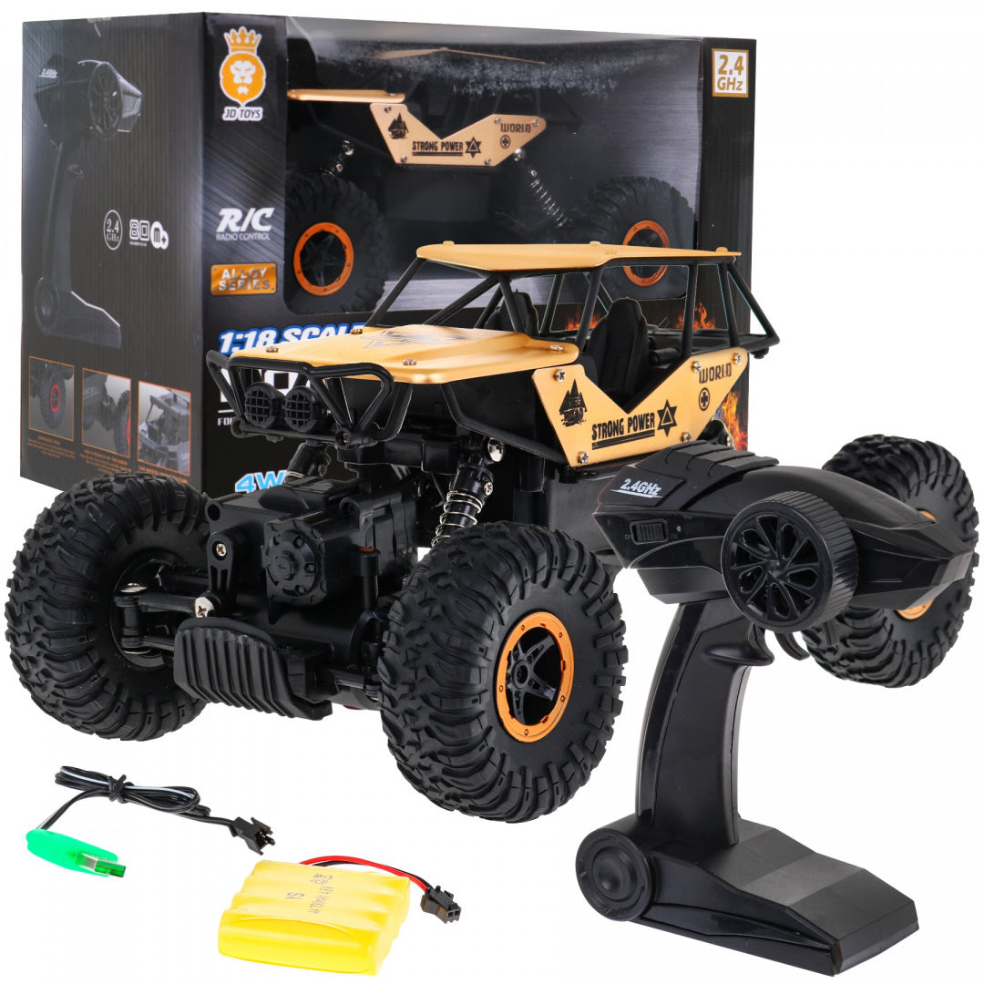 Buggy na daljinsko upravljanje Monster 1:18 - Zlatni