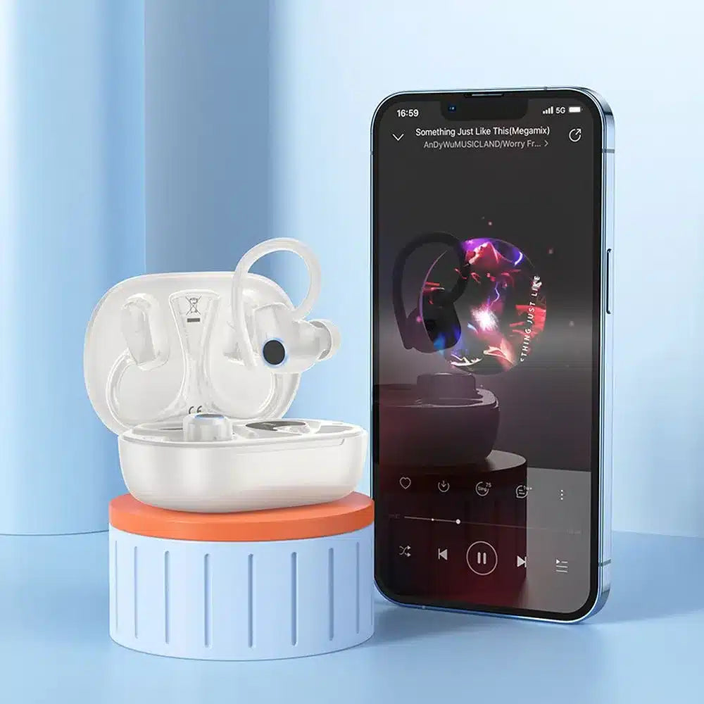 HOCO bežične/bluetooth stereo slušalice TWS Pure joy in-ear EQ8 bijele