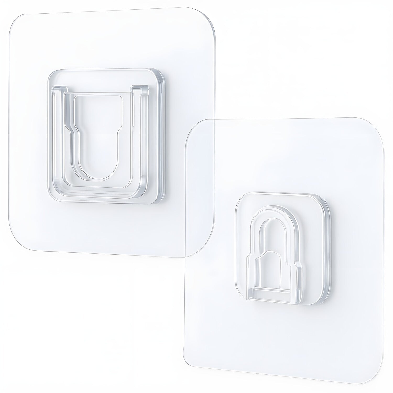 Univerzalni samoljepljivi držači - 10kom - Prozirni KP37074