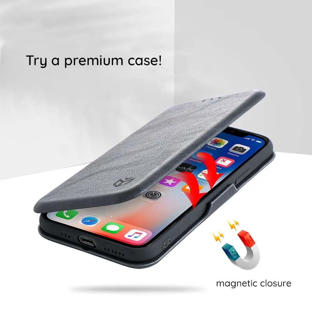 Techsuit Safe Wallet Plus preklopna futrola za Realme C67 4G – tamno zelena