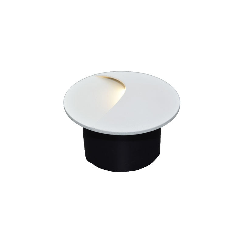 LED ugradna zidna svjetiljka Green Tech 3W, 3000K IP44, bijela