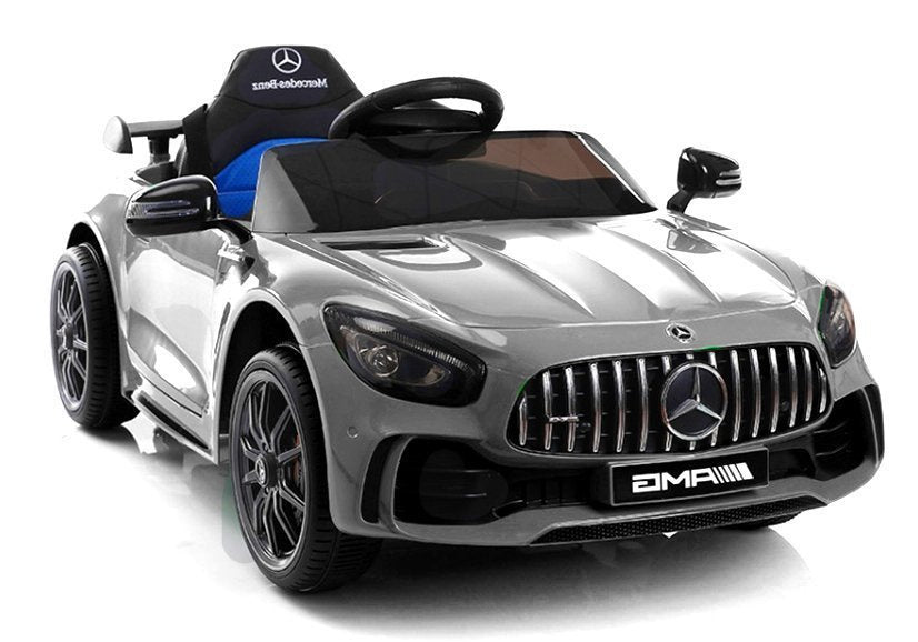 Licencirani auto na akumulator Mercedes GTR - sivi/lakirani