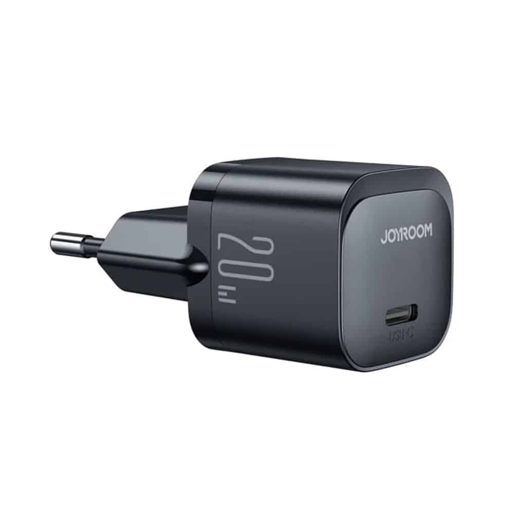 JoyRoom - Zidni punjač (JR-TCF02) - Type-C 20W s kabelom Type-C na Lightning - crni