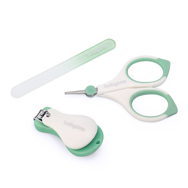 BabyOno Set za manikuru u kutijici, mint