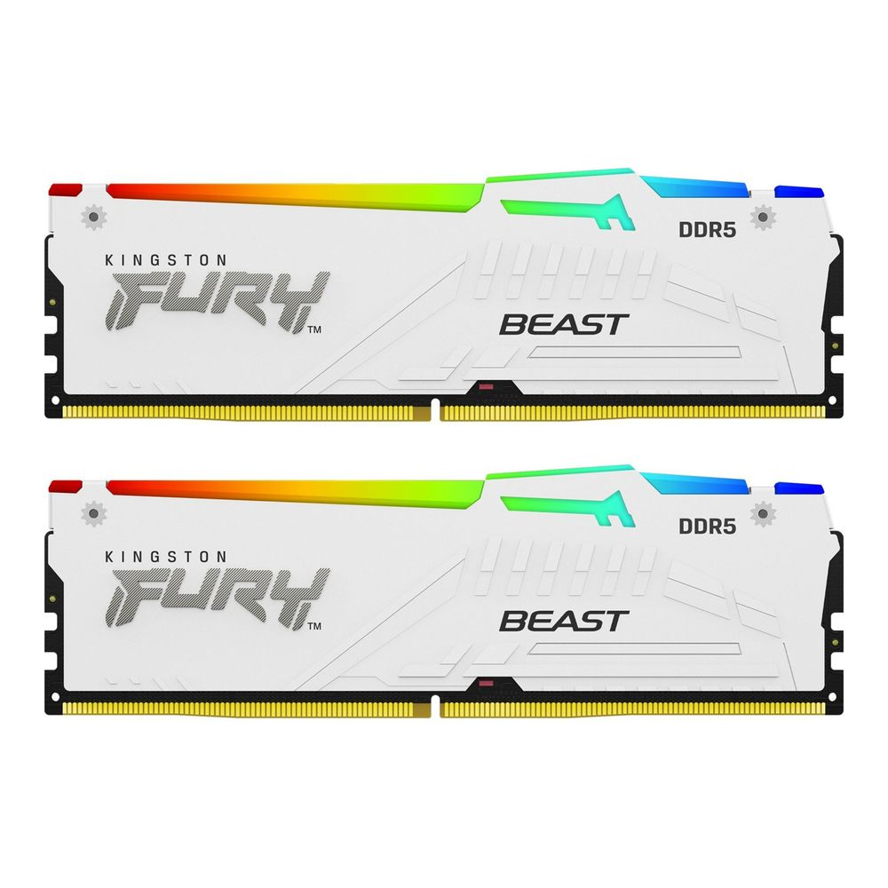 Kingston Technology FURY Beast RGB memorijski modul 32 GB 2 x 16 GB DDR5 ECC