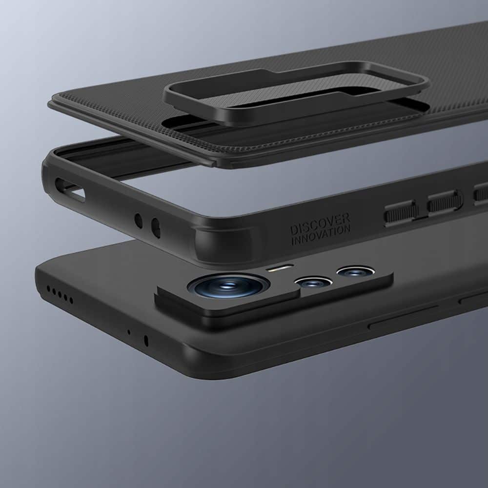 NILLKIN FROSTED SHIELD PRO MASKA ZA XIAOMI 12T PRO CRNA