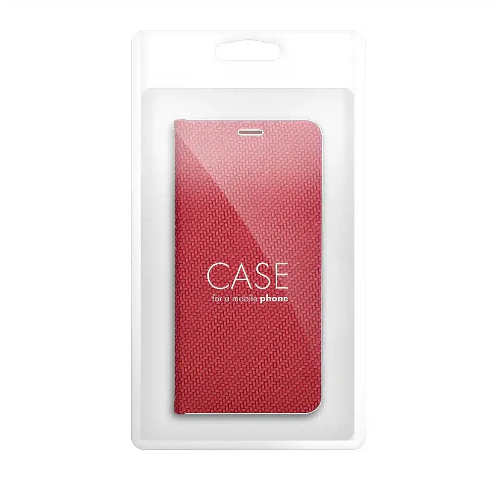LUNA Book Carbon futrola za XIAOMI Redmi 13C / POCO C65 crvena