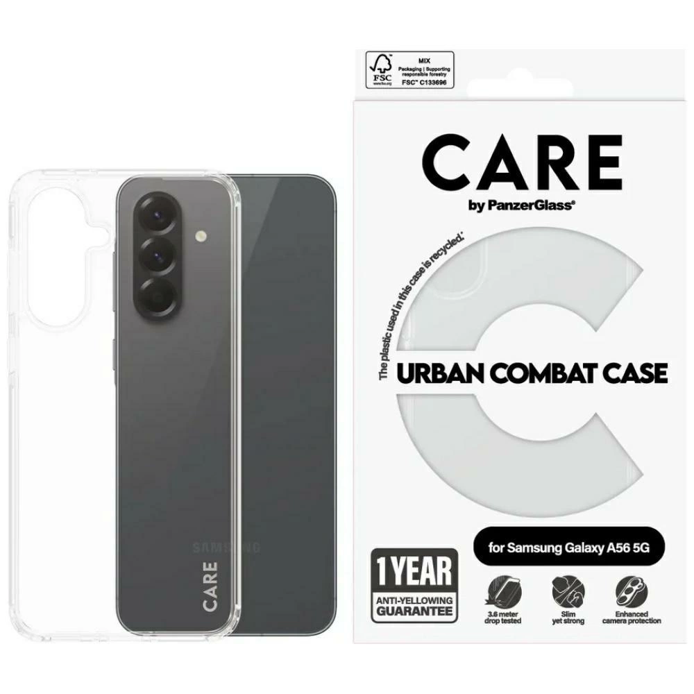 PanzerGlass CARE BY FLAGSHIP maska za mobitel Poklopac Prozirno