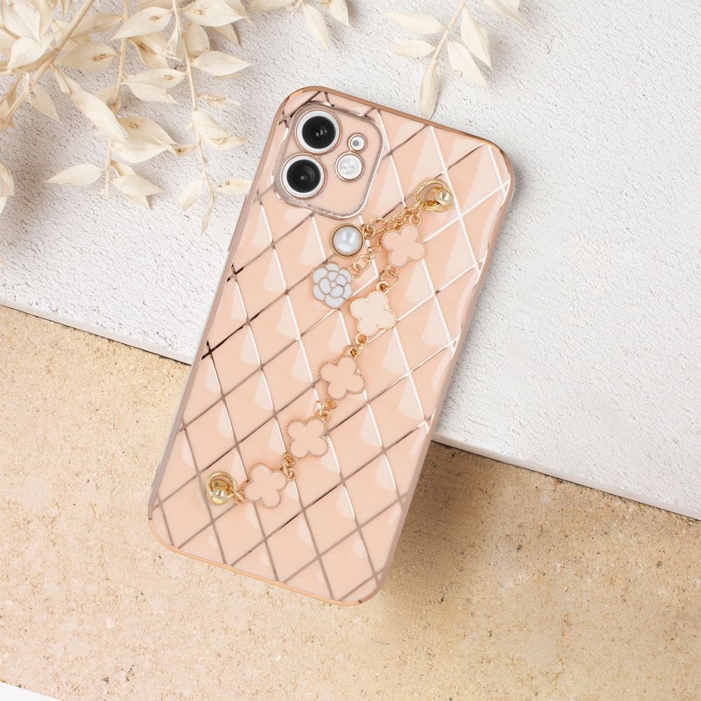 TREND maska sa lančićem za iPhone 11 pink